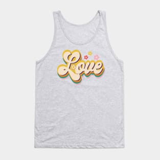 Retro Hippie Love Tank Top